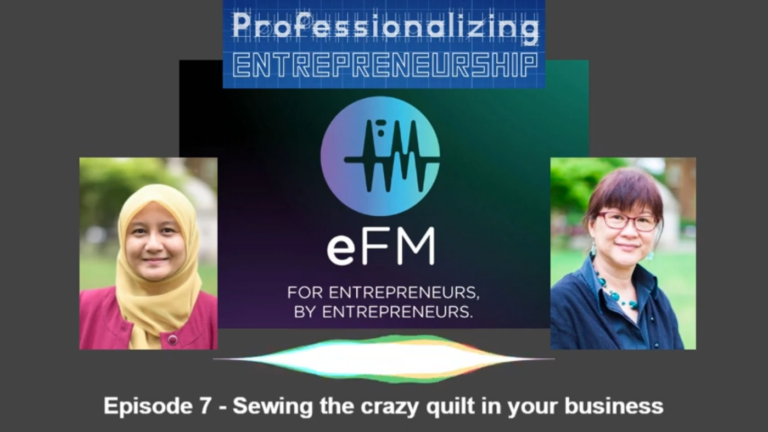 Episode 7 – Sewing the crazy quilt in your business
